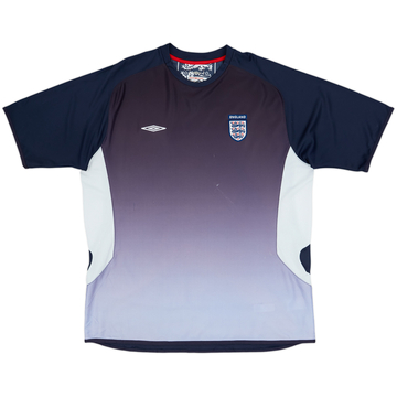 2004-06 England Umbro Training Shirt - 5/10 - (XL)