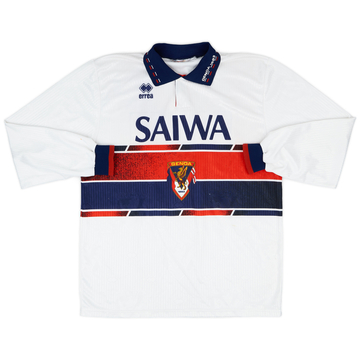 2001-02 Genoa Match Issue Home Shirt Stroppa #10