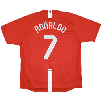 2007-09 Manchester United 'Moscow 2008' Home Shirt Ronaldo
