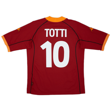 2006-07 Roma Home Shirt Totti #10 - 6/10 - (XXL)