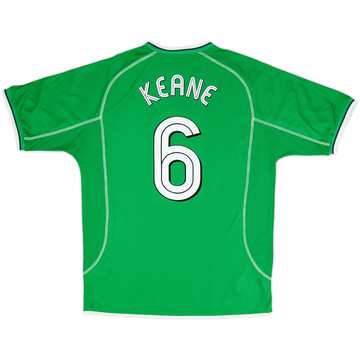 2001-03 Ireland Home Shirt Keane #6