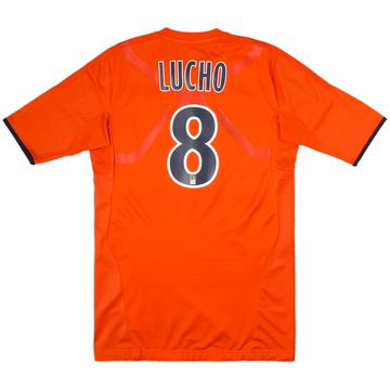 Camiseta de la tercera equipación del Olympique Marseille 2011-12 Versión jugador TechFit Lucho #8 - 9/10 - (XL)