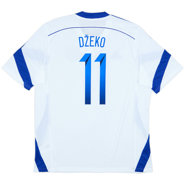 Camiseta de visitante de Bosnia & Herzegovina 2014-15 Dzeko #11 (M)
