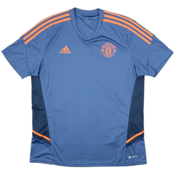 2022-23 Manchester United adidas Camiseta de Entrenamiento - 10/10 - (XL)