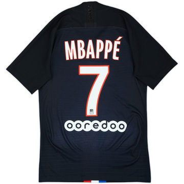 Camiseta auténtica de la cuarta equipación del Paris Saint-Germain 2019-20 Mbappe #7 - 9/10 - (XS)