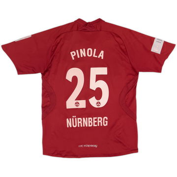 Camiseta de local del Nurnberg 2007-08 Pinola #25 - 8/10 - (Niños M)