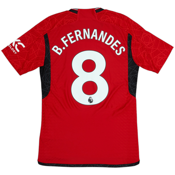2023-24 Manchester United Camiseta Local Auténtica B.Fernandes #8 - 10/10 - (S)