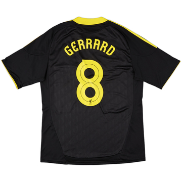 2010-11 Liverpool Third Shirt Gerrard #8 - 7/10 - (L)