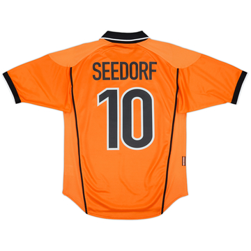 1998-00 Netherlands Home Shirt Overmars #14 - 6/10 - (XL)