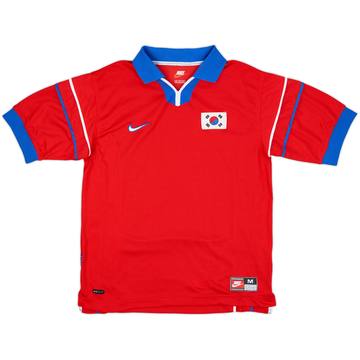ナイキ 韓国代表 ユニフォーム 1998 W杯 L 半袖 90s 刺繍ロゴ South Korea National Team 1998 large World Cup Home FOOTBALL