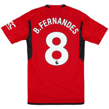 2023-24 Manchester United Authentic Home Shirt B.Fernandes #8 - 9