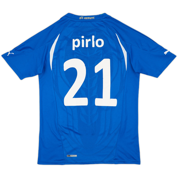 PUMA イタリア代表 2010  No.21 Pirlo 2010 Puma Italy Home Soccer Jersey Andrea Pirlo Men XXL