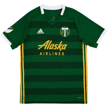 2019-20 Portland Timbers Home Shirt - 8/10 - (M)