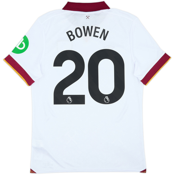 24-25シーズン　ボーウェン　ウェストハム Bowen-West-Ham-2425-Away-