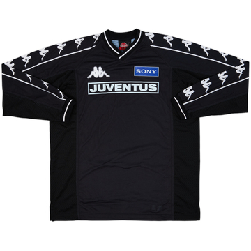 Juventus Kappa サッカーシャツ 1997-98 Juventus Kappa Training Shirt - 4/10 - (S)