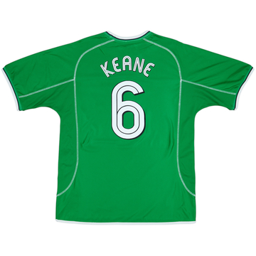 2001-03 Ireland Home Shirt Keane #6 - 7/10 - (XL)