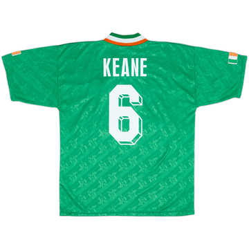 1994 Ireland Home Shirt Keane #6 - 6/10 - (M/L)