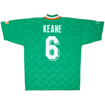 1994 Ireland Home Shirt Keane #6 - 8/10 - (L)