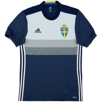 Camiseta de visitante versión jugador de Sweden 2016-17 - 8/10 - (M)