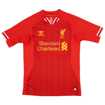 【楽天ランキング1位】 2013-14 (S) Shirt L/S Home Liverpool ウェア