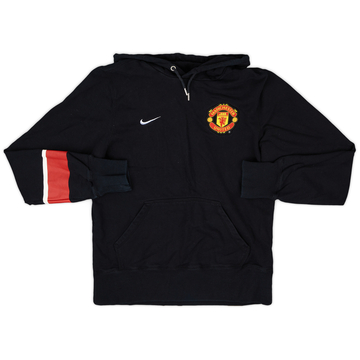2007-08 Manchester United Nike Hooded Top - 8/10 - (L)