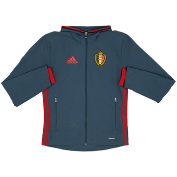 2015-16 Belgium adidas Chaqueta de chándal con capucha - 6/10 - (XS)