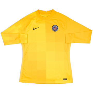 Nike パリ・サンジェルマン イエローauthentic M NIKE パリサンジェルマン 17/18 ユニフォーム アウェイ 半袖