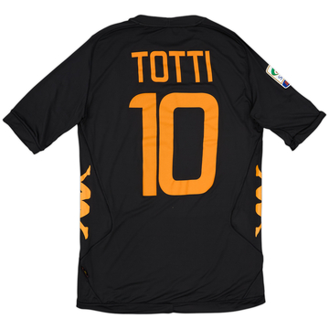 2011-12 Roma Third Shirt Totti #10 - 6/10 - (M)