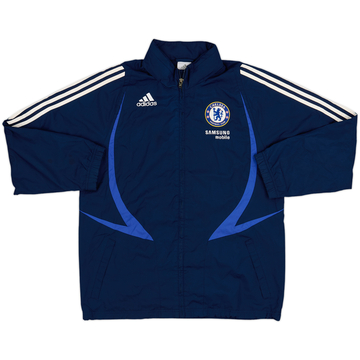 2007-08 Chelsea adidas Hooded Chaqueta impermeable - 8/10 - (S)