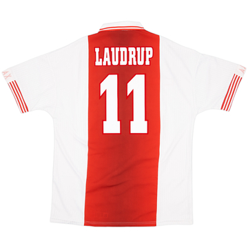 Ajax LITMANEN 10 Umbro サッカーウェア 1998/99 Litmanen #10 Ajax Vintage Umbro Home Football Shirt