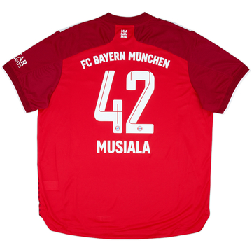 2024-25 Bayern Munich Home Shirt Musiala #42
