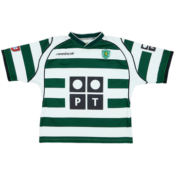 2002-03 Sporting CP Home Shirt - 6/10 - (M)