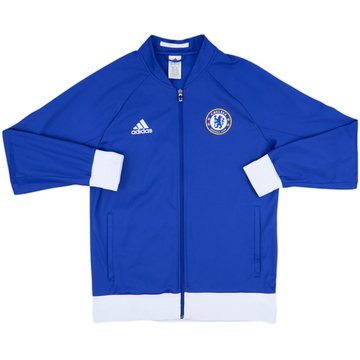 2016-17 Chelsea adidas Hooded Track Jacket - 8/10 - (L)