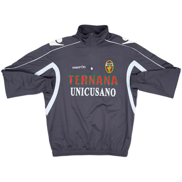 2012-13 Ternana Macron Top de entrenamiento 1/4 Cremallera - 7/10 - (XL)