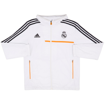 2013-14 Real Madrid adidas Hooded Track Jacket - 5/10 - (XS)