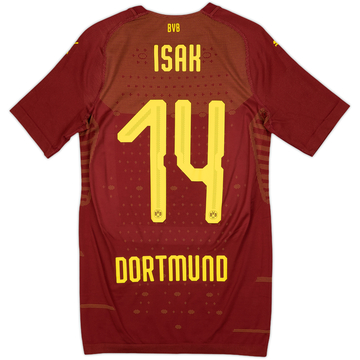 2018-19 Borussia Dortmund Authentic Third Shirt Isak #14 (M)