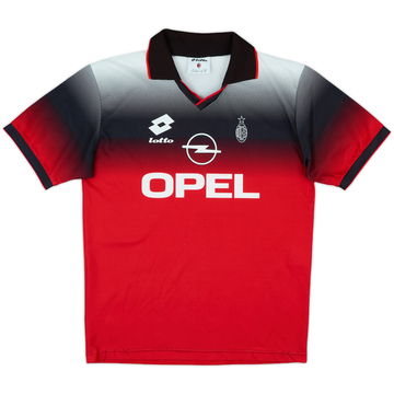1995-96 AC Milan Lotto Training Shirt - 6/10 - (M)
