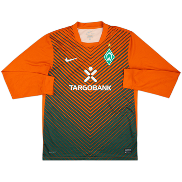 2011-12 Werder Bremen Player Issue Away L/S Shirt - 5/10 - (L)