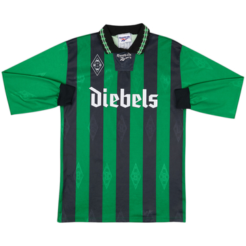 1995-96 Borussia Monchengladbach Away L/S Shirt - 8/10 - (S)