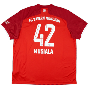 FC Bayern München MUSIALA 42 シャツ 2024-25 Bayern Munich Home Shirt Musiala #42 (KIDS)