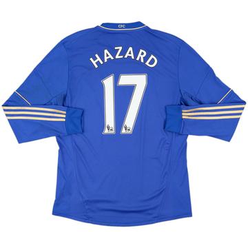2012-13 Chelsea Home L/S Shirt - 7/10 - (XL)