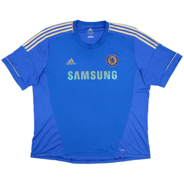 2012-13 adidas Chelsea サッカーシャツ ゲームシャツ 2012-13 Chelsea adidas Training Shirt - 7/10 - (M)