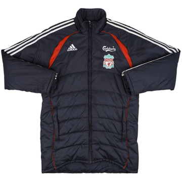 2010-11 Liverpool adidas Padded Bench Coat - 6/10 - (S)