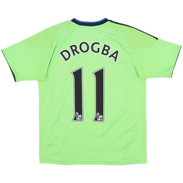 2010-11 Chelsea Third Shirt Drogba #11 (XL)