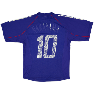 2006-08 Japan Home L/S Shirt Nakamura #10 - 8/10 - (M/L)