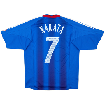 日本代表 アディダス シャツ NAKATA 7 Hidetoshi Nakata Adidas 2004 2006 #7 Japan Away Authentic