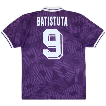 1997-98 Fiorentina Away Shirt Batistuta #9 - 8/10 - (L)