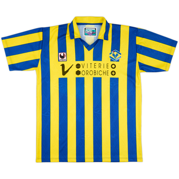 1992-94 Hellas Verona Match Issue Home Shirt #4