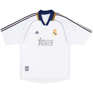1998-00 Real Madrid Home Shirt - 4/10 - (M)