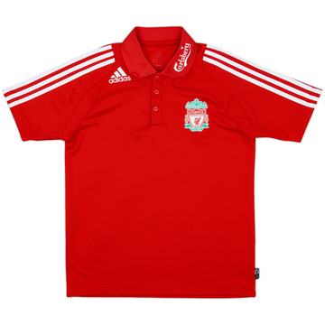 2008-09 Liverpool adidas Polo Shirt - 7/10 - (M)